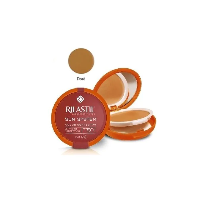 Rilastil sun system spf 50+ color corrector doré
