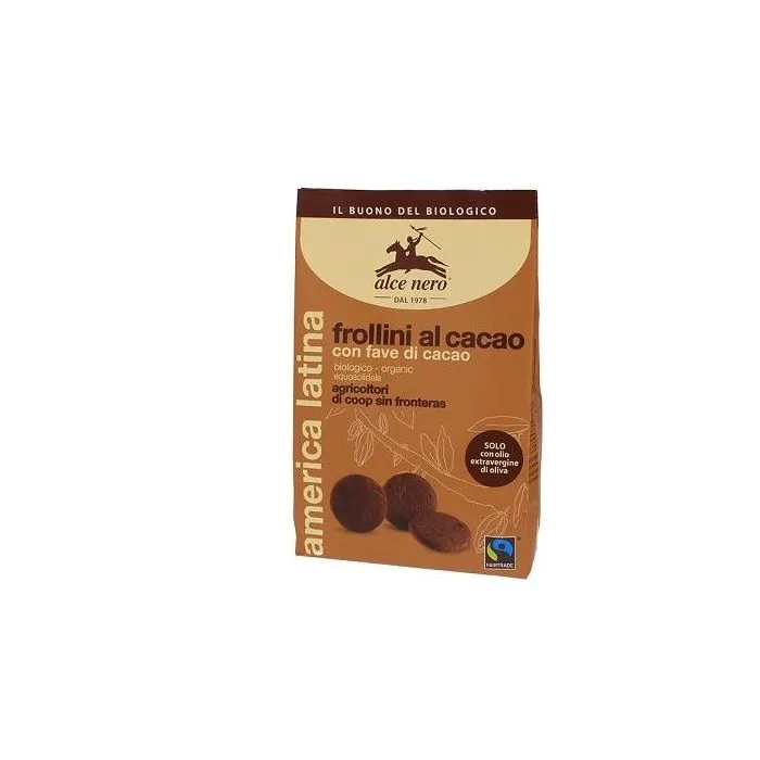 Frollino cacao c/fave bio 250g Frollino cacao c/fave bio 250g