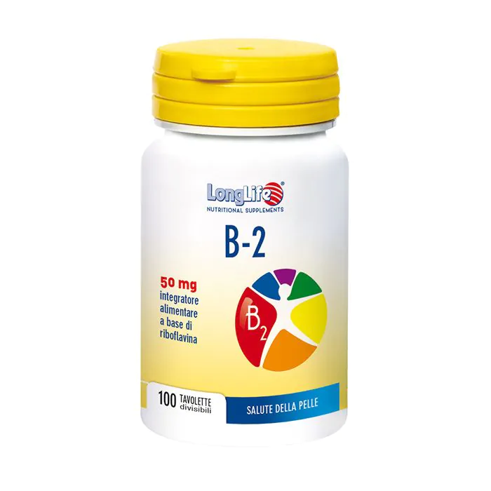 Longlife B-2 50mg 100 Tavolette Longlife B-2 50mg 100 Tavolette