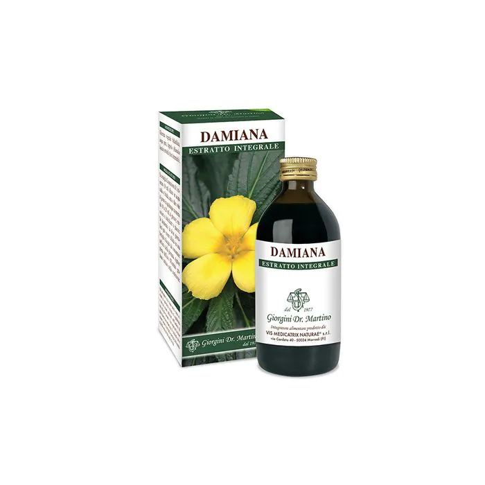 Damiana Estratto Integrale 200 Ml Damiana Estratto Integrale 200 Ml