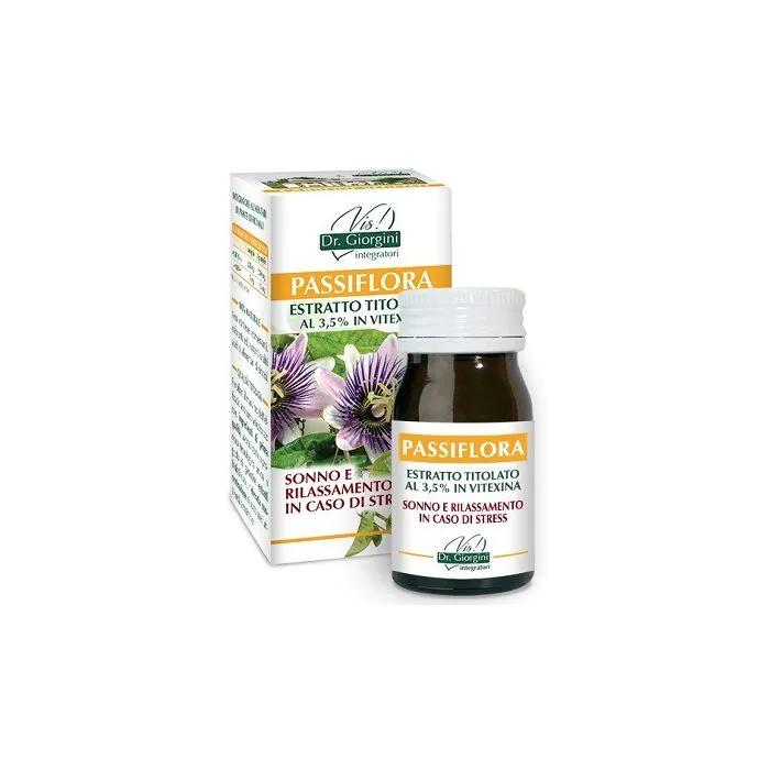 Passiflora estratto titolato 60 pastiglie Passiflora estratto titolato 60 pastiglie
