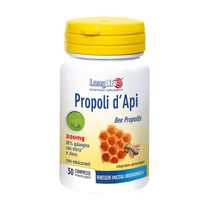 Longlife propoli d'api 30 compresse