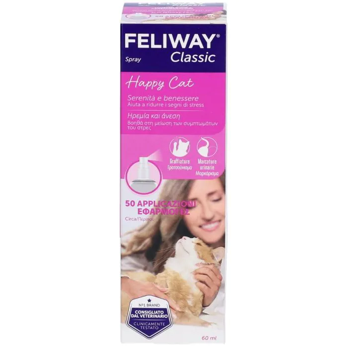 Feliway Classic Spray 60 Ml Feliway Classic Spray 60 Ml