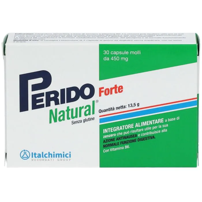 Perido Natural Forte Integratore 30 Capsule Softgel Perido Natural Forte Integratore 30 Capsule Softgel
