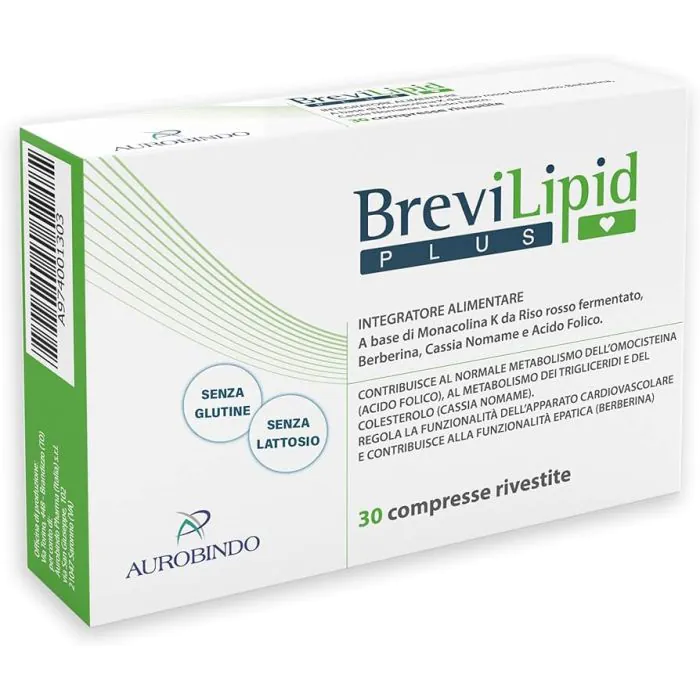 Brevilipid Plus Integratore Per Il Colesterolo 30 Compresse Brevilipid Plus Integratore Per Il Colesterolo 30 Compresse