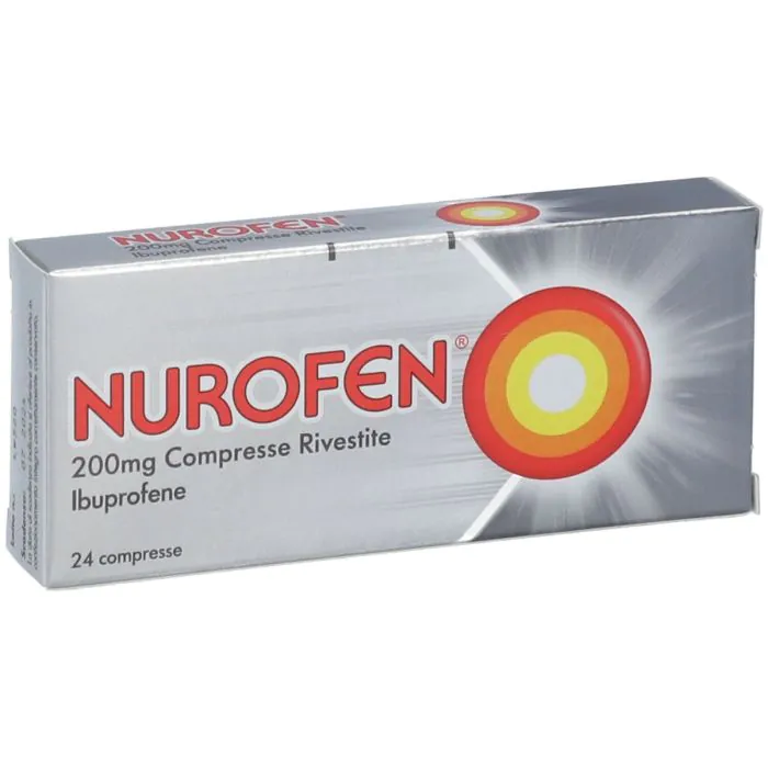 Nurofen 200 mg Ibuprofene Antidolorifico 24 Compresse Rivestite