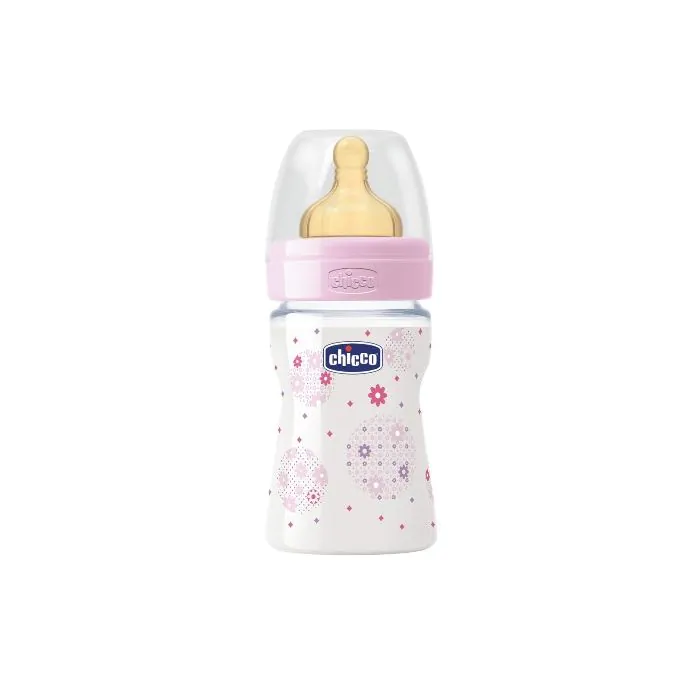 Chicco Biberon wb pl girl Caucciù 0m+150ml Chicco Biberon wb pl girl Caucciù 0m+150ml