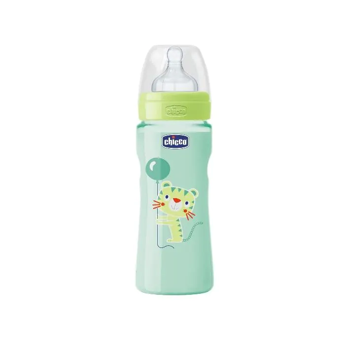 Chicco Biberon Benessere colr uni 330ml Chicco Biberon Benessere colr uni 330ml