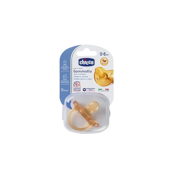 Chicco gommotto physio caucciù 0-6m 1 pezzo Chicco gommotto physio caucciù 0-6m 1 pezzo