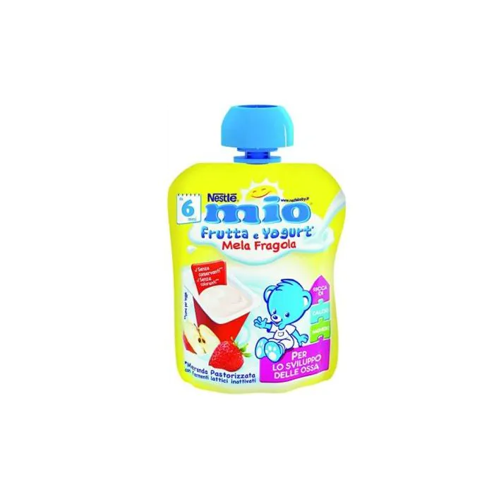 Nestlé Mio Frutta Yogurt Mela/Fragola 90ml Nestlé Mio Frutta Yogurt Mela/Fragola 90ml