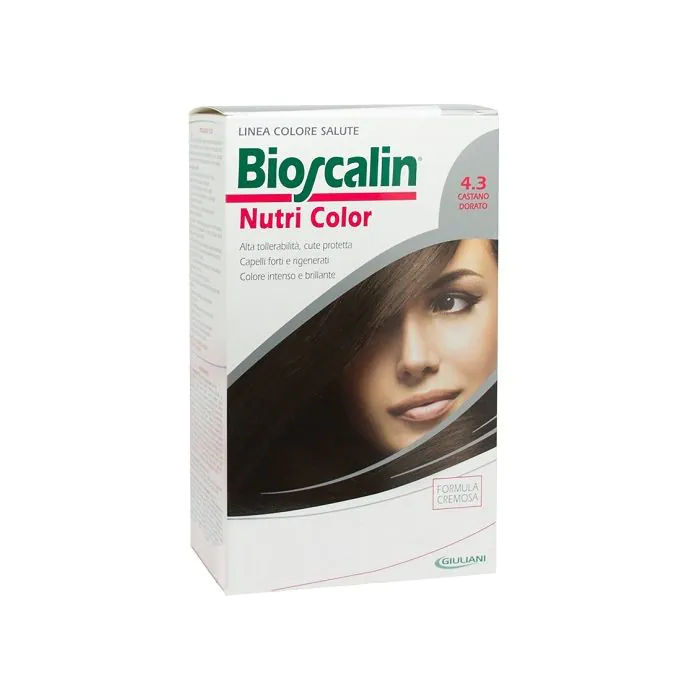 Bioscalin nutri color 4.3 castano dorato Bioscalin nutri color 4.3 castano dorato