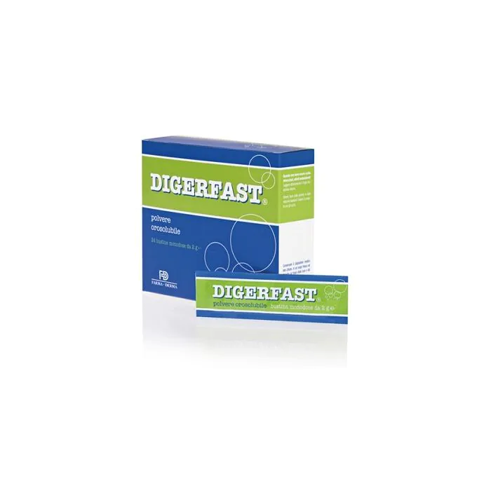 Digerfast polvere 24 Bustine 2g Digerfast polvere 24 Bustine 2g