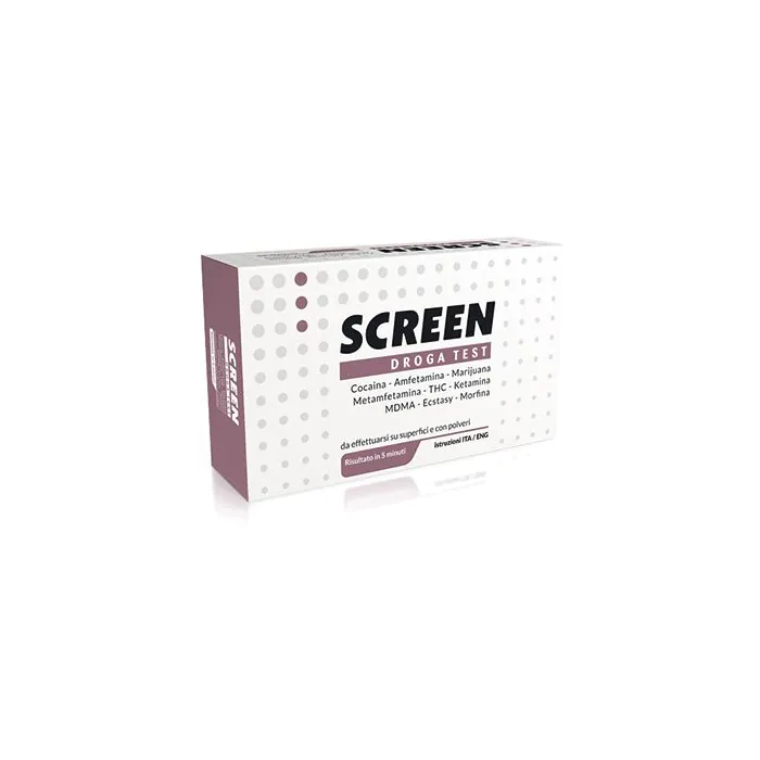 Screen Droga Test Sup/Polvere 1 Pezzo Screen Droga Test Sup/Polvere 1 Pezzo