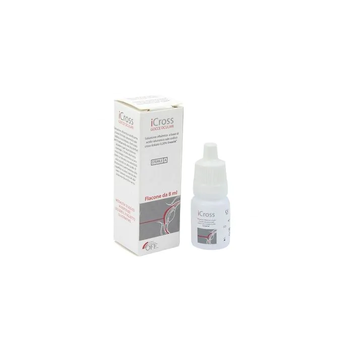 Icross gocce oculari 8ml Icross gocce oculari 8ml