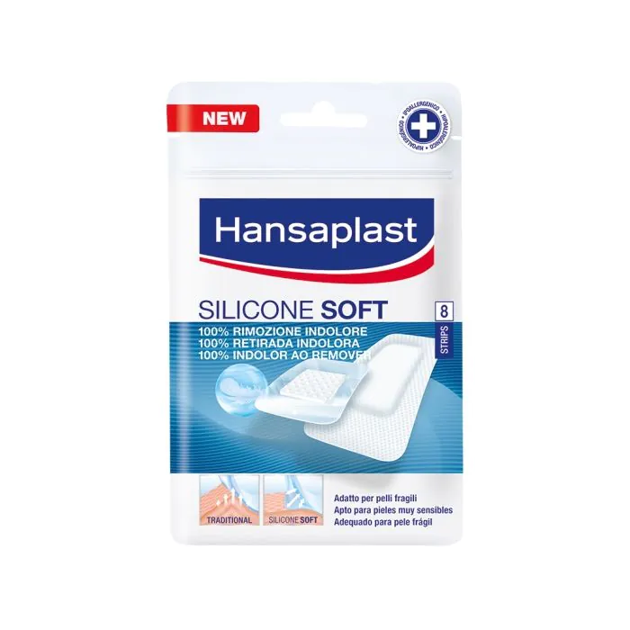Hansaplast Cerotto Silicone soft 8