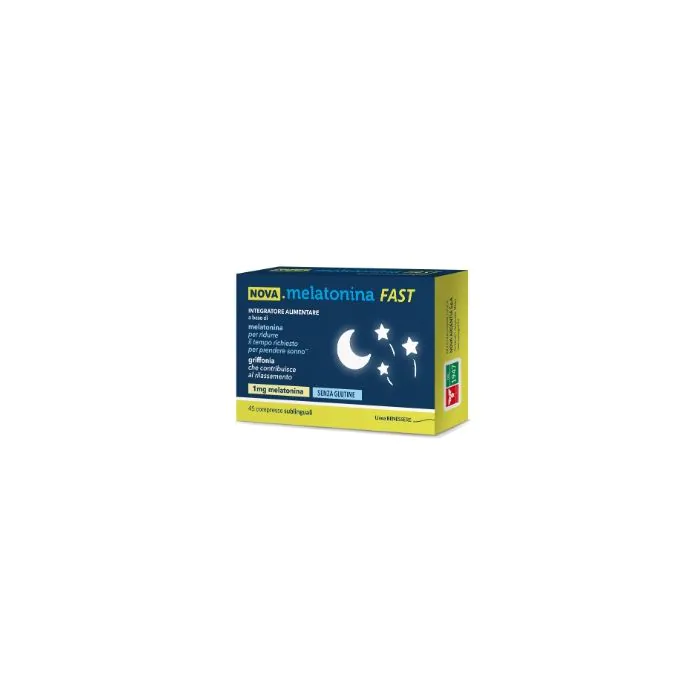 Nova melatonina fast 1mg 45 compresse Nova melatonina fast 1mg 45 compresse