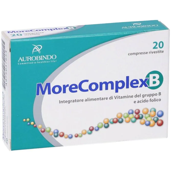 Morecomplex B Integratore Vitamina B 20 Compresse Morecomplex B Integratore Vitamina B 20 Compresse