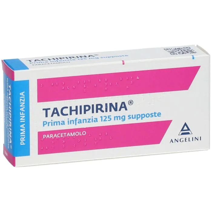 Tachipirina Prima Infanzia 125mg Paracetamolo 10 Supposte