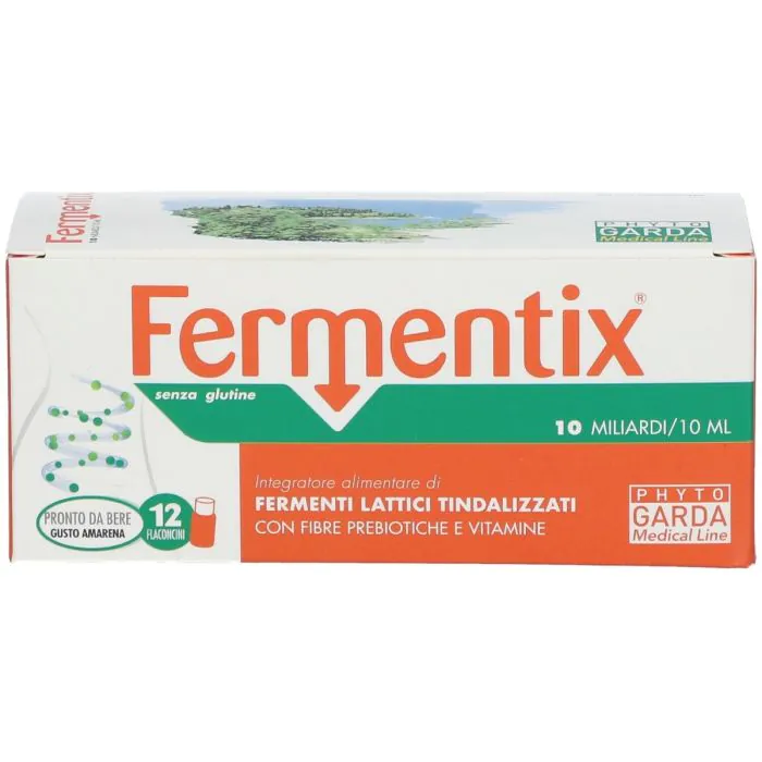 Phyto Garda Fermentix Plus 10 Miliardi Integratore 12 Flaconcini 10 ml