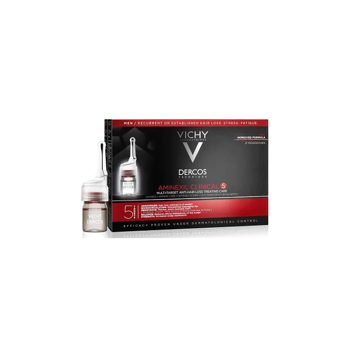 Dercos Aminexil 42 Fiale Uomo 6 ml Dercos Aminexil 42 Fiale Uomo 6 ml