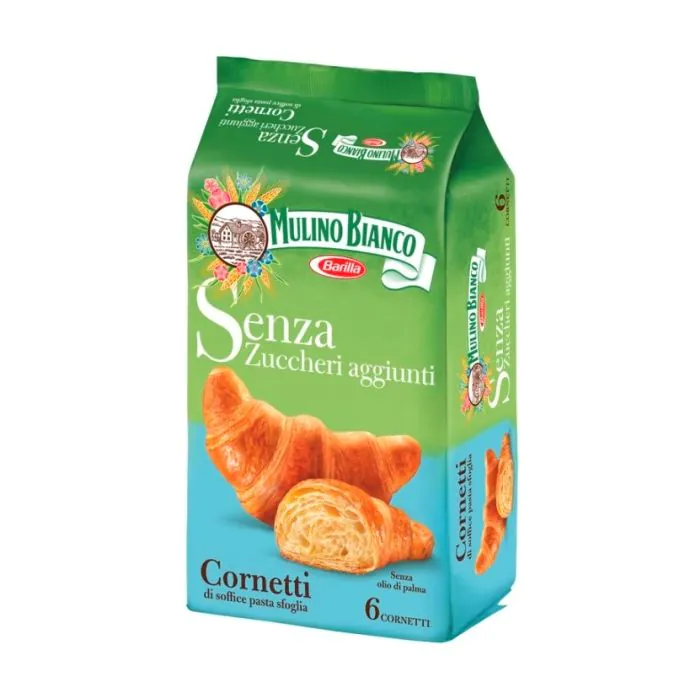 Mulino Bianco Cornetti Senza Zuccheri 6 Pezzi Mulino Bianco Cornetti Senza Zuccheri 6 Pezzi