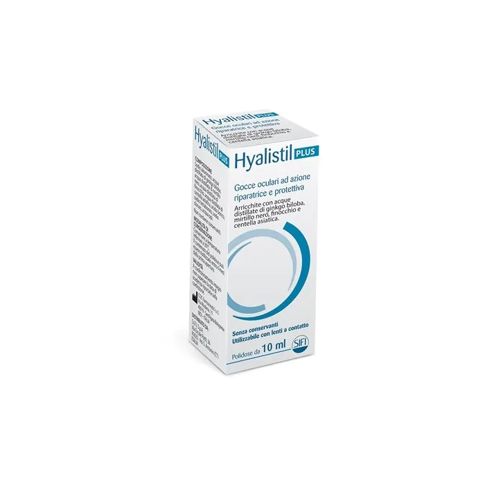 Hyalistil plus Gocce Ocul.10ml Hyalistil plus Gocce Ocul.10ml