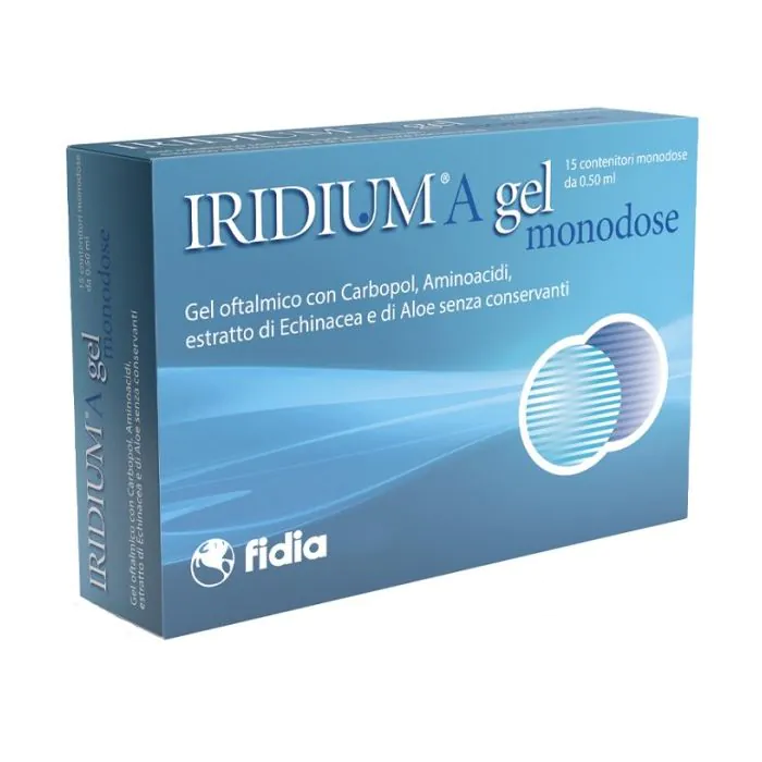 Iridium a gel monodose 15 oftioli 