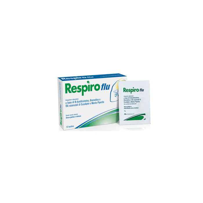 Respiro flu 12bustine Respiro flu 12bustine