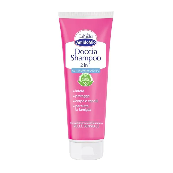 Euphidra AmidoMio Doccia Shampoo 2in1 Pelle Sensibile 250 ml Euphidra AmidoMio Doccia Shampoo 2in1 Pelle Sensibile 250 ml