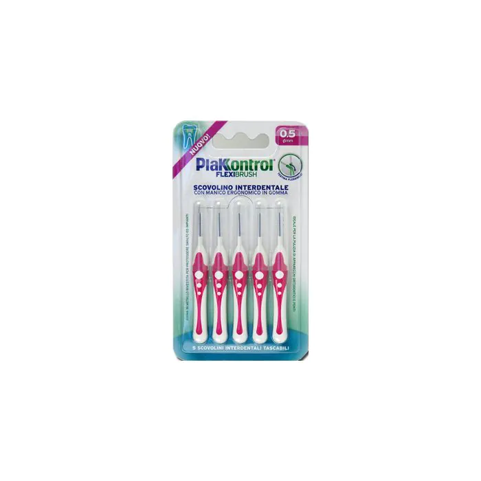 Plakkontrol Scovolini Flexi Brush 0,5mm 5 Pezzi Plakkontrol Scovolini Flexi Brush 0,5mm 5 Pezzi