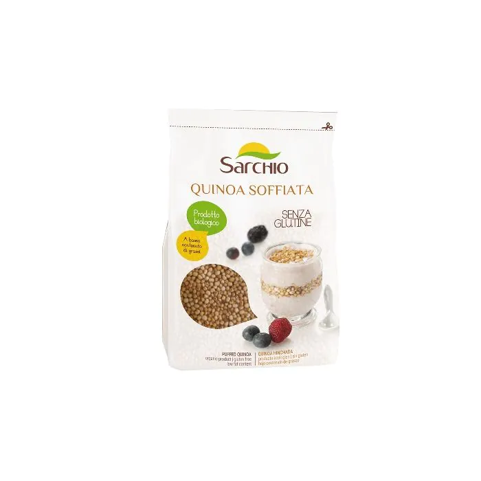 Sarchio quinoa soffiata 125g Sarchio quinoa soffiata 125g