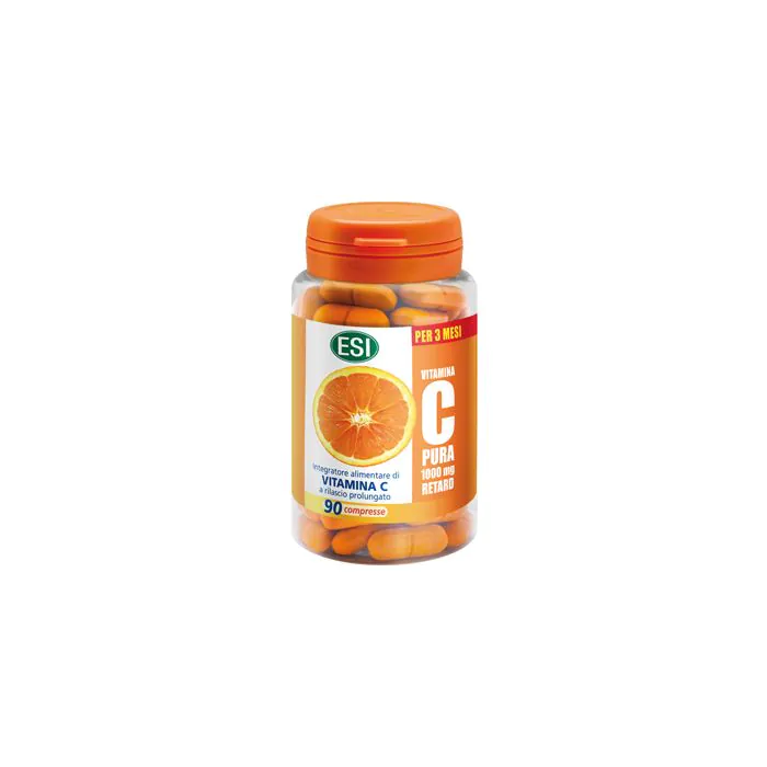 Esi Vitamina C Pura Retard Integratore SIstema Immunitario 90 Compresse