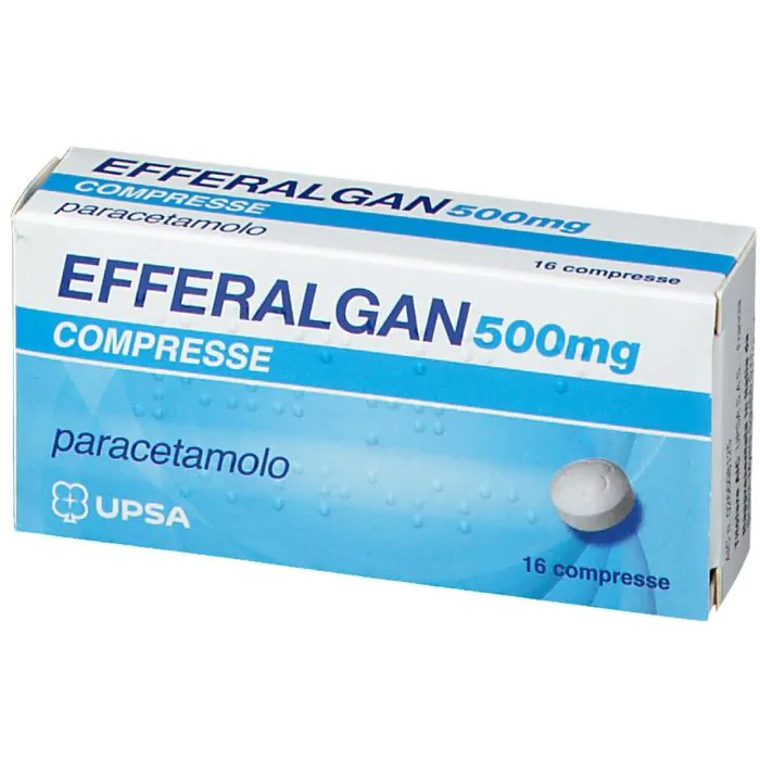 Efferalgan 500 Mg Paracetamolo 16 Compresse Efferalgan 500 Mg Paracetamolo 16 Compresse