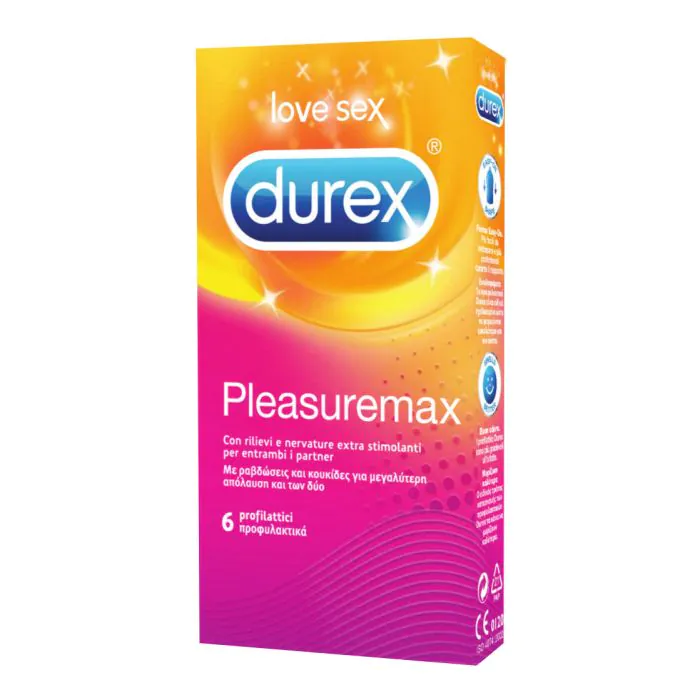 Durex Pleasuremax Preservativi Stimolanti 6 Pezzi Durex Pleasuremax Preservativi Stimolanti 6 Pezzi
