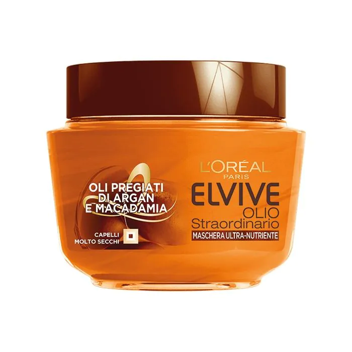 ELVIVE - Olio Straordinario Di Jojoba - Maschera Per Capelli Molto Secchi 300 Ml