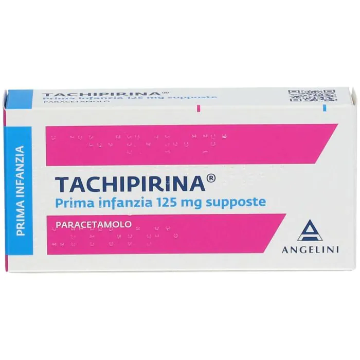 Tachipirina Prima Infanzia 125mg Paracetamolo 10 Supposte