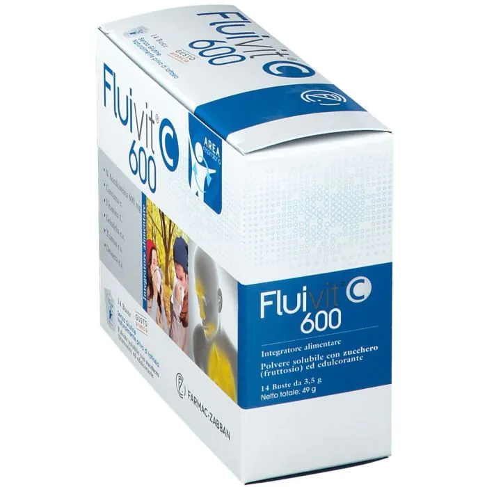 Fluivit C 600 Integratore 14 Bustine