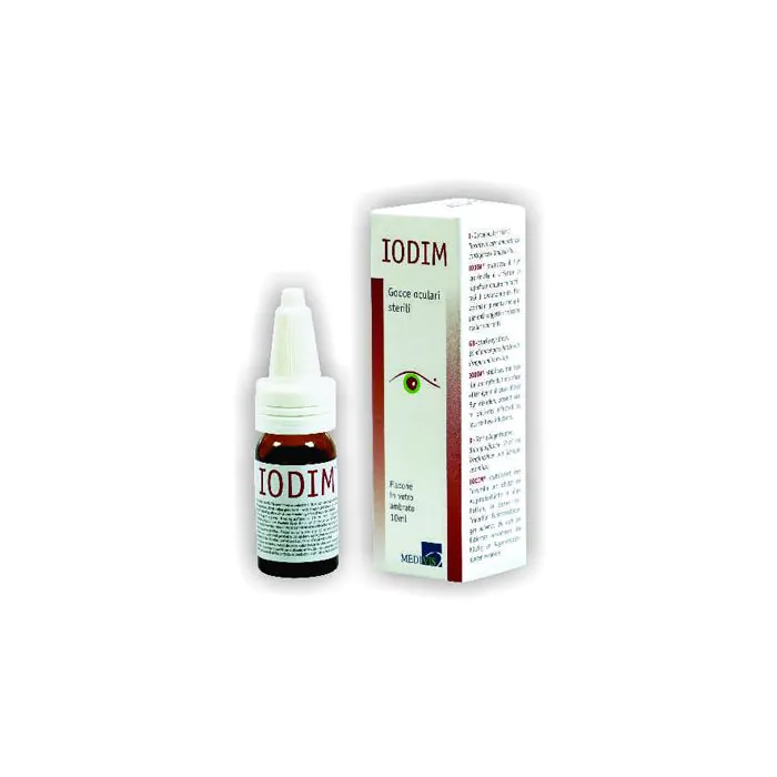 Iodim gocce oculari 10ml ster Iodim gocce oculari 10ml ster