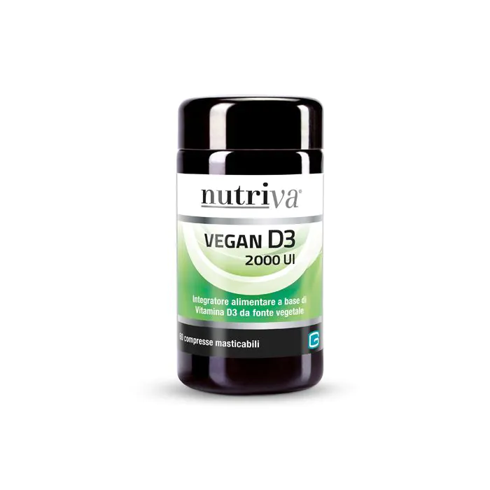 Nutriva Vegan D3 2000 UI 60 Compresse Nutriva Vegan D3 2000 UI 60 Compresse