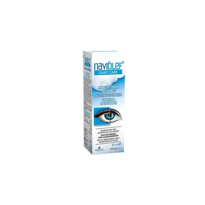 Naviblef daily care schiuma palpebrale 50ml