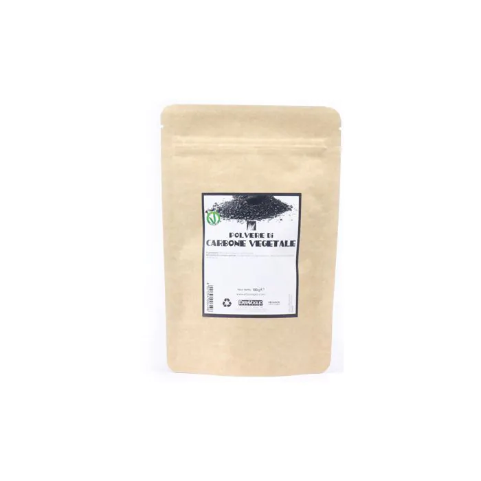 Carbone vegetale polvere 100g Carbone vegetale polvere 100g