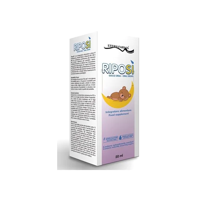Riposì gocce orali 20 ml Riposì gocce orali 20 ml