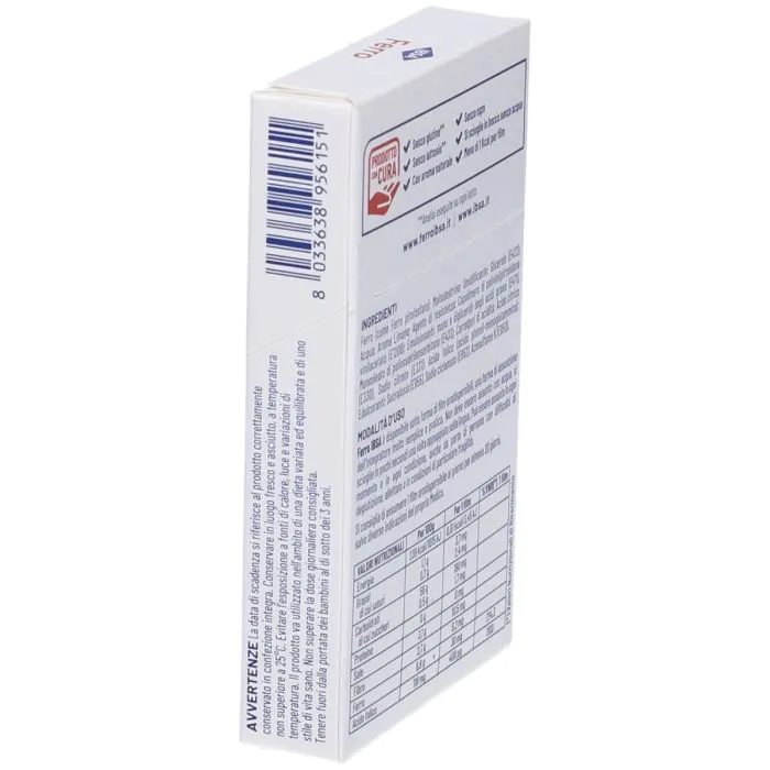 Ibsa Ferro Integratore 20 Film Orosolubili