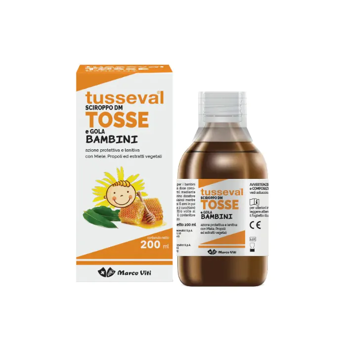 Tusseval Sciroppo Tosse Bambini 200 ml Tusseval Sciroppo Tosse Bambini 200 ml