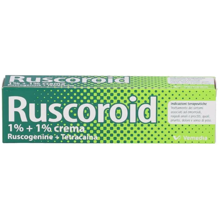 Ruscoroid Crema Per Emorroidi 40 g Ruscoroid Crema Per Emorroidi 40 g