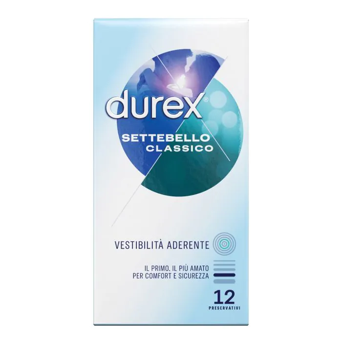 Durex Settebello Classico 12 Preservativi Durex Settebello Classico 12 Preservativi