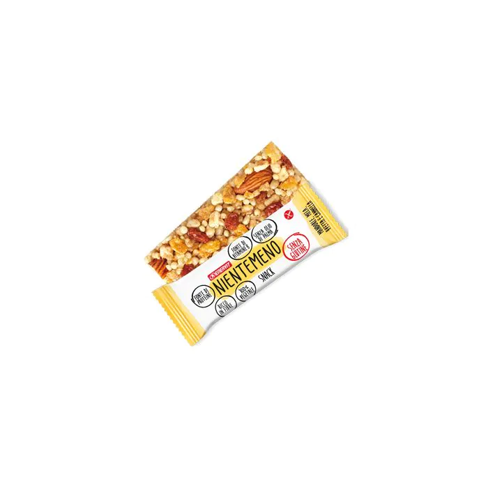 Nientemeno Bar Mandorle Mela Uvetta Cannella 3 X 21g Nientemeno Bar Mandorle Mela Uvetta Cannella 3 X 21g