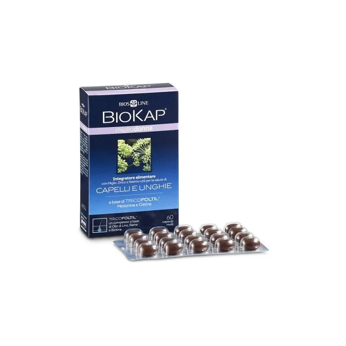 Biokap Miglio Donna 60 Capsule Biokap Miglio Donna 60 Capsule