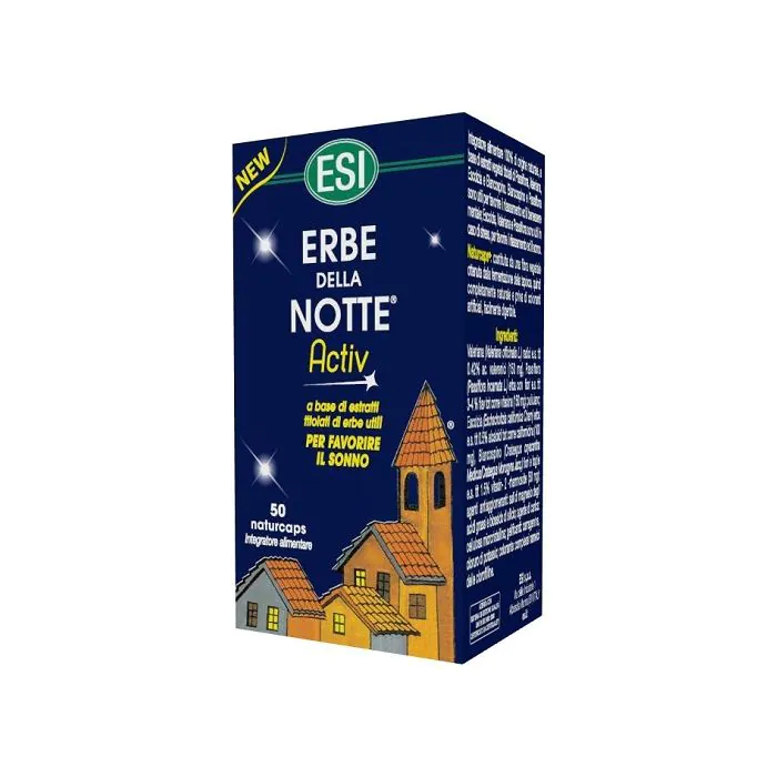 Erbe della notte activ 50 capsule Erbe della notte activ 50 capsule