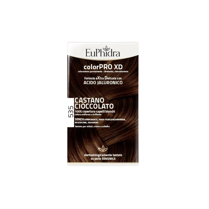 Euphidra ColorPRO XD 535 Castano Cioccolato Tintura Extra Delicata Euphidra ColorPRO XD 535 Castano Cioccolato Tintura Extra Delicata